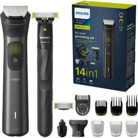 Philips Multigroom Series 9000   14 in 1 Bart & Haarschneider für 79,99€ (statt 130€)