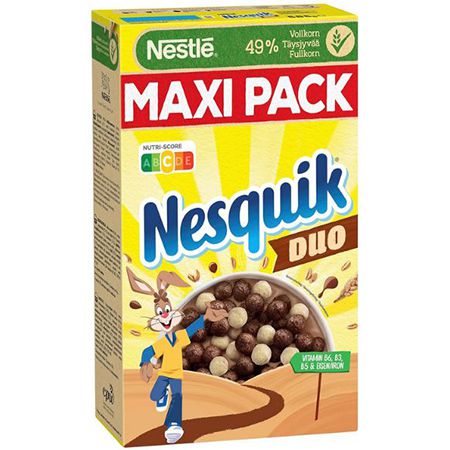 Nesquik Duo Schoko Cerealien mit Vollkorn, 585g für 3,99€ (statt 5,49€)