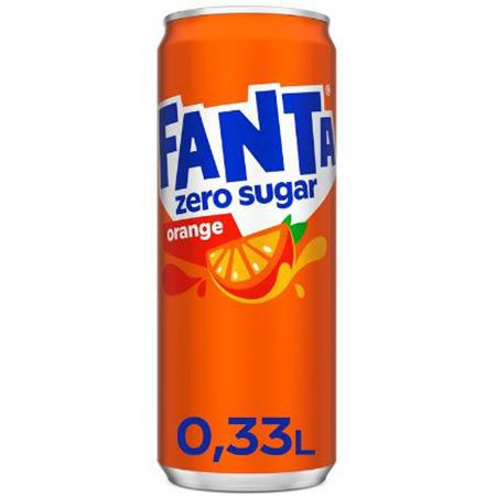 🍊 24x Fanta Zero Orange Dosen, 0,33L ab 14,84€ (statt 17€)   62 Cent pro Dose