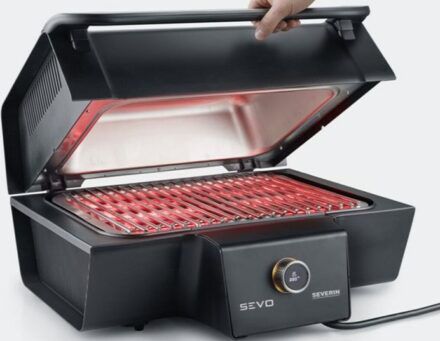 SEVERIN Sevo GTS Elektrogrill mit Deckel+ Gestell für 244,90€ (statt 309€)