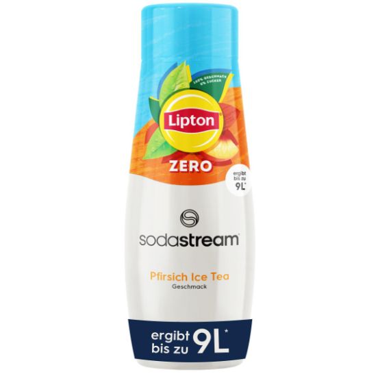 🍑 SodaStream Lipton Ice Tea Pfirsich Zero Sirup für 4,74€ (statt 9€)