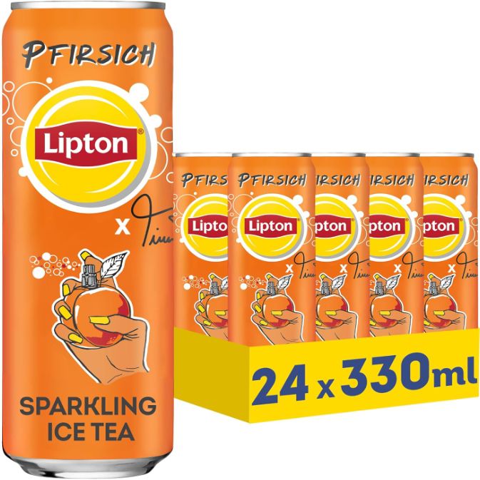 🍹 24x LIPTON ICE TEA Sparkling Pfirsich für 17,99€ (statt 24€)