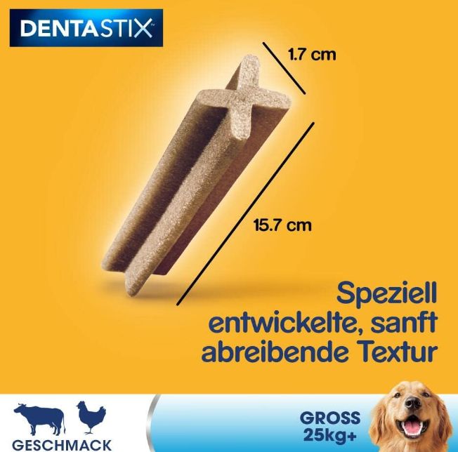 🐶 112er Pack Pedigree DentaStix Daily Oral Care   große Hunde ab 27€ (statt 36€)