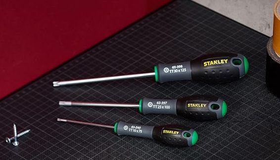 6 teiliges Stanley FatMax TORX Schrauber Set für 18€ (statt 27€)