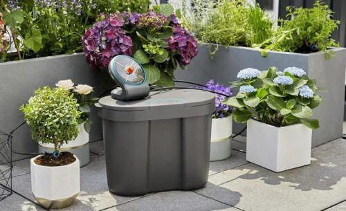 Gardena AquaBloom Wasserreservoir Set   Solarbetrieben für 75,90€ (statt 95€)