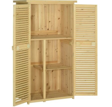 Outsunny Schrank für den Garten mit 1,60m Höhe für 154,99€ (statt 181€)