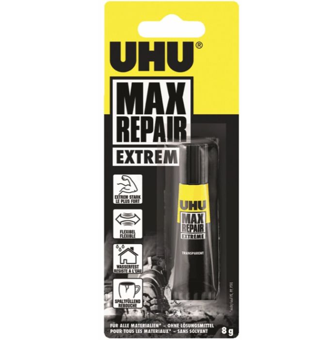 UHU Max Repair Power Tube Reparaturkleber, 8g für 3,99€ (statt 8€)