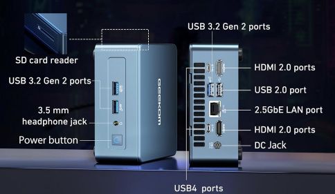 GEEKOM Mini IT13 Mini PC USB 4, i7, 32GB & 1TB für 559,20€ (statt 779€)