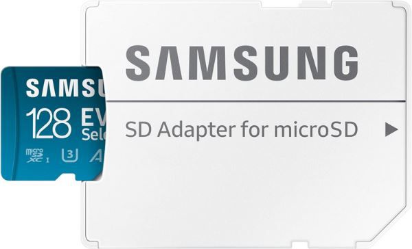 Samsung EVO Select (2024) microSD Karte + Adapter, 128GB für 11,99€ (statt 17€)