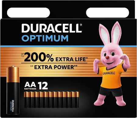 12er Pack Duracell Optimum AA Batterien ab 11,86€ (statt 18€)