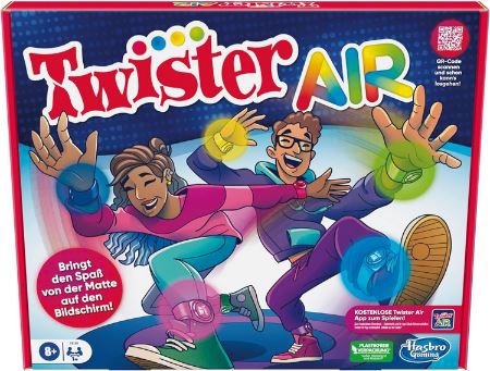 Hasbro Twister Air Spiel, AR App Spiel für 14,49€ (statt 20€)