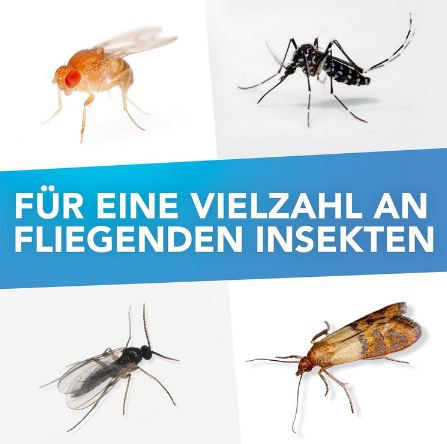 Raid Essentials Lichtfalle für Mücken & Insekten für 12,69€ (statt 21€)