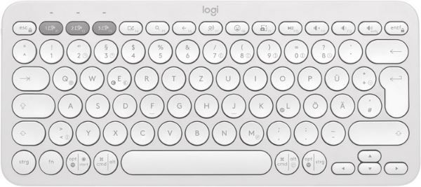 Logitech Pebble Keys 2 K380s Bluetooth Tastatur für 39€ (statt 49€)