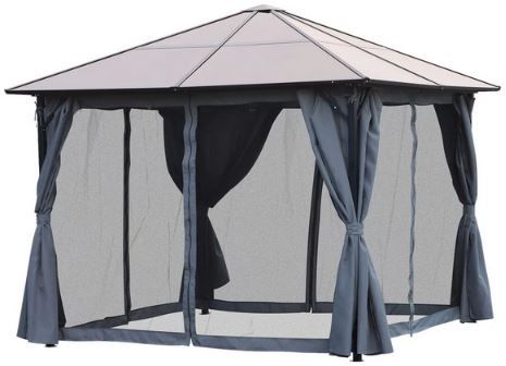 Outsunny Alu Pavillon, 400 x 265 x 300cm für 449,99€ (statt 566€)