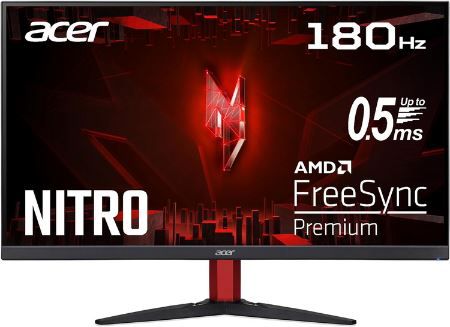 Acer KG272S3 Nitro 27 FHD Gaming Monitor, 180Hz für 139,90€ (statt 160€)