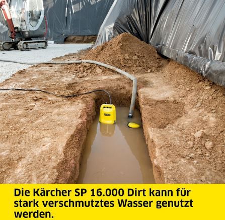 Kärcher SP 16.000 Dirt Schmutzwasser Tauchpumpe für 74,90€ (statt 89€)