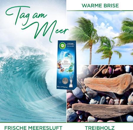 Air Wick Duftvase mit Aromaperlen   Tag am Meer ab 3€ (statt 7€)