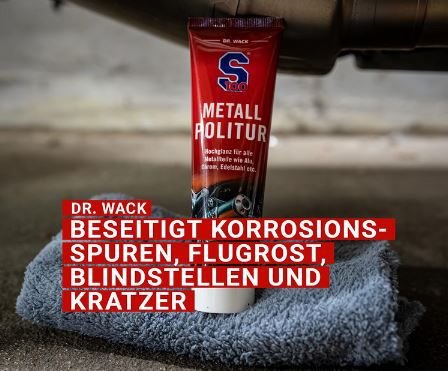 Dr. Wack S100 Premium Motorrad Politur, 100ml für 10,20€ (statt 15€)