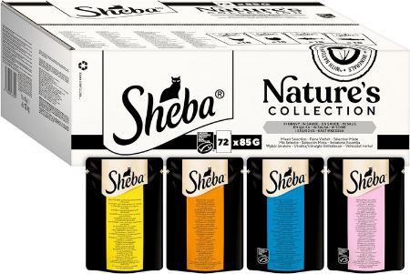 72er Pack Sheba Natures Collection in Sauce ab 30,50€ (statt 40€)