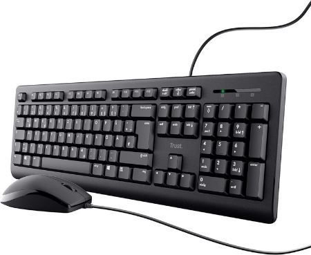 Trust Taro Tastatur & Maus Set für 14,99€ (statt 23€)