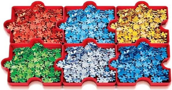 Clementoni Puzzle Sortierer mit 6 Sortierhilfen für 5,99€ (statt 9€)