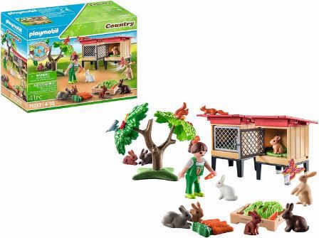 Playmobil 71252 Country Kaninchenstall Set für 10,99€ (statt 15€)