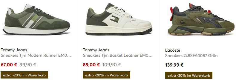 🔥 eSchuhe Sale + 20% Extra ab 49€   z.B. New Balance für 57,60€ (statt 77€)