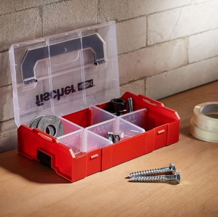 fischer FIXtainer Sortierbox für Kleinteile für 8,99€ (statt 13€)