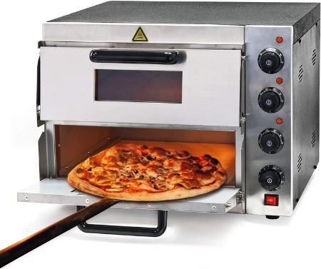 Wiltec 2 Etagen Pizza Backofen mit 3.000W & Stein für 237,14€ (statt 288€)