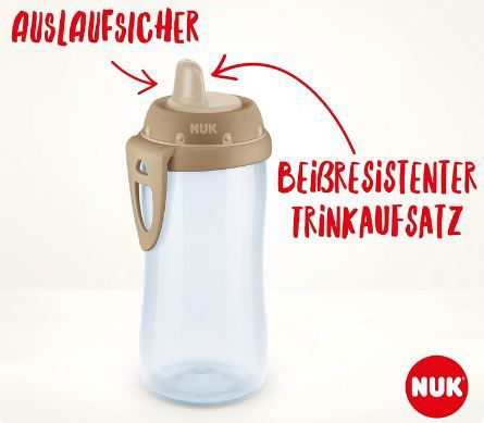 NUK First Choice Kiddy Cup Trinklernbecher, 300ml für 7,99€ (statt 13€)