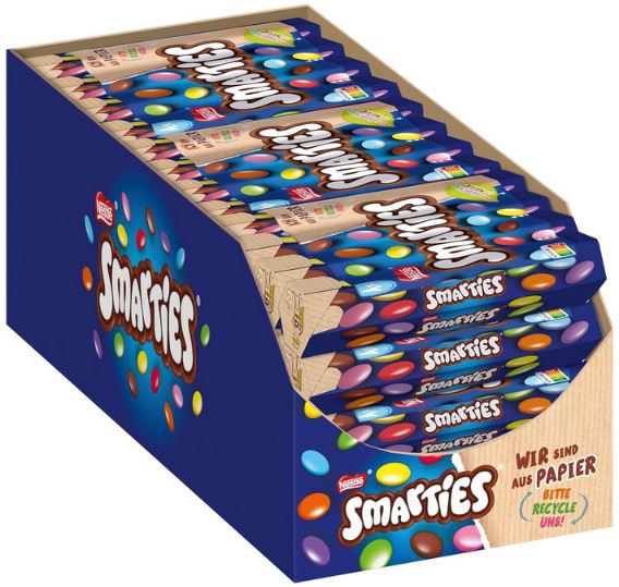 12 x 4er Pack Nestle Smarties Multipack für 18,99€ (statt 27€)