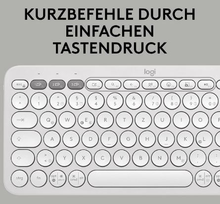 Logitech Pebble Keys 2 K380s Bluetooth Tastatur für 39€ (statt 49€)