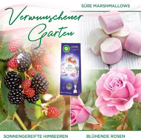 Air Wick Duftvase mit Aromaperlen   Verwunschener Garten ab 2,41€ (statt 5€)