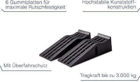 cartrend PKW Auffahrrampen Set bis 3 Tonnen für 60€ (statt 71€)