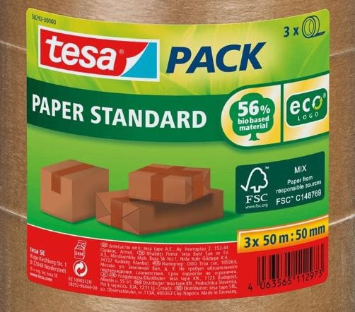 3er Pack tesapack Paketband aus Papier für 10,99€ (statt 18€)