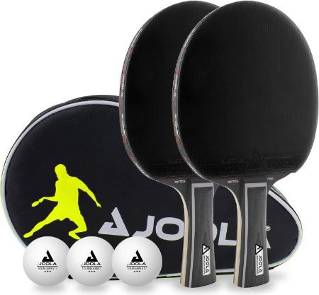 Joola Tischtennis Duo Pro Set mit Schläger + Bälle für 36,46€ (statt 43€)