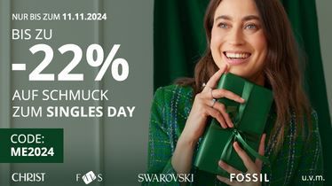 💍 Christ Singles Day Sale bis 22% Rabatt   z.B. Kette mit 0,1 Karat Diamant 393€ (statt 499€)