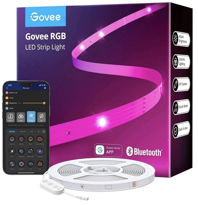 ➡️🔥 Fehler? Govee 30m LED Streifen RGB mit MusikSync inkl. App für 9,99€ (statt 26€)