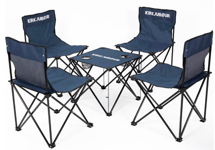 KIRKJUBØUR Stjärna Camping Set inkl. Tisch für 35,54€ (statt 53€)