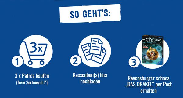 3x Patros kaufen   echoes Spiel gratis dazu