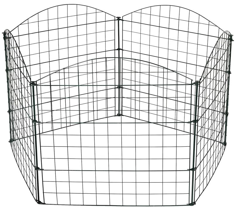 Lospitch Gartenzaun Set mit Befestigungsstäben für 37€ (statt 53€)