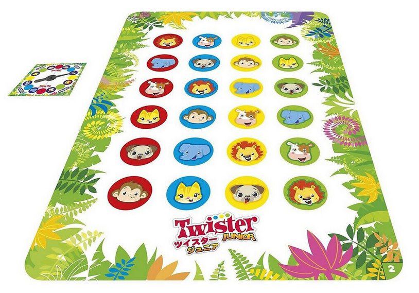 Twister Junior Tierisches Vergnügen mit doppelseitiger Matte für 15,99€ (statt 22€)