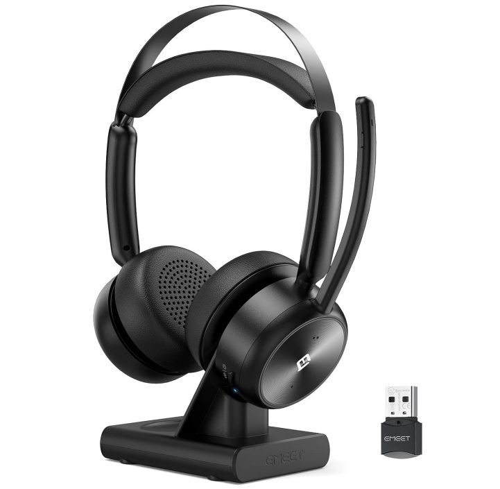 EMEET HS80 BT Headset mit AI Rauschunterdrückung für 47,49€ (statt 95€)