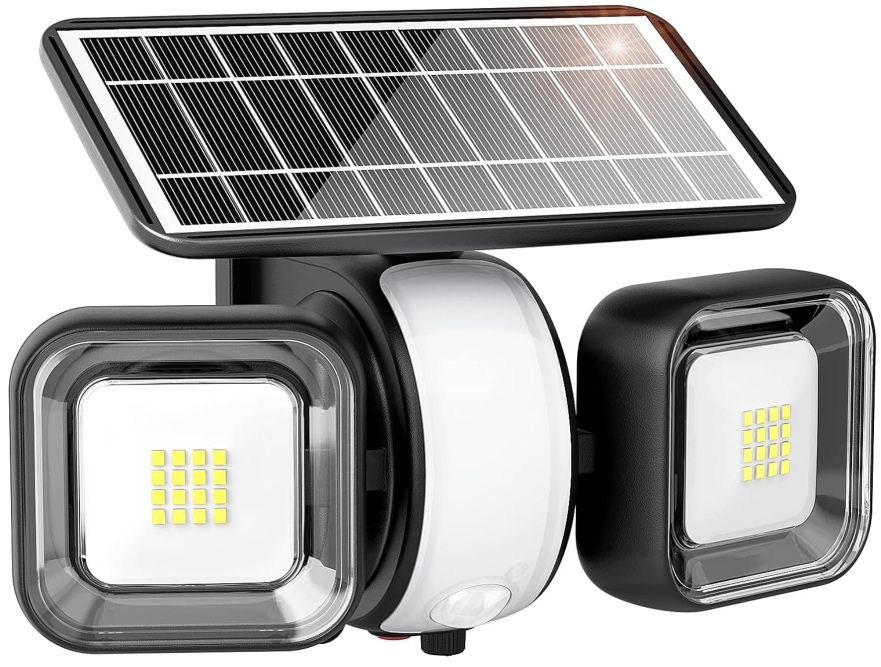 LED Duo Solarlaußenleuchte mit Bewegungsmelder für 19,34€ (statt 40€)