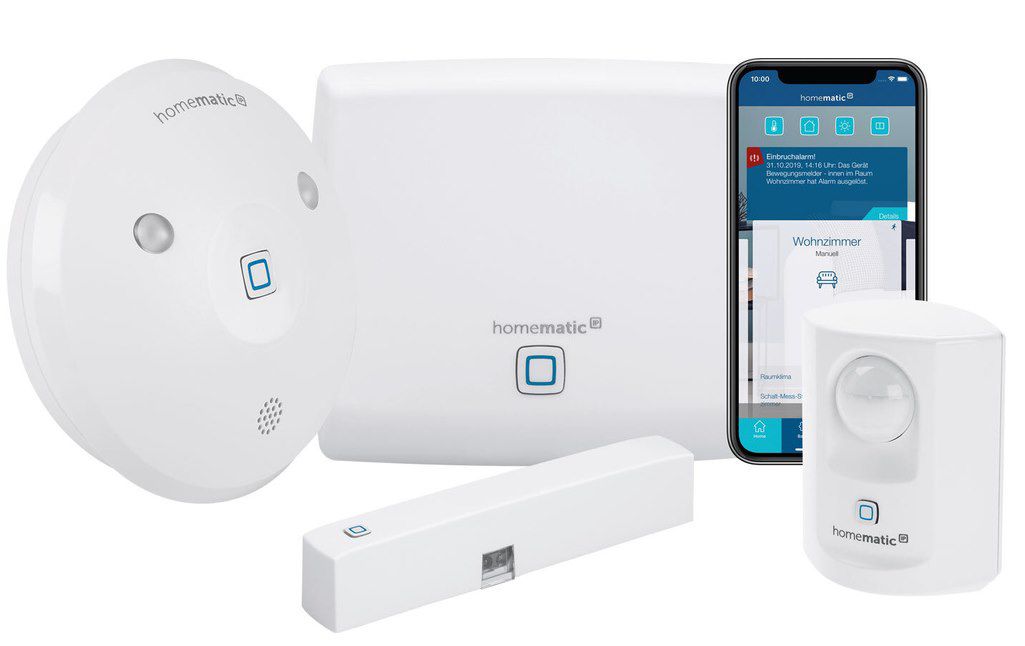 Homematic IP Starter Set Alarmsirene für 99,95€ (statt 144€)