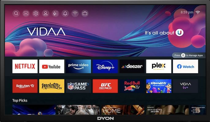 Dyon Smart 24 VX HD ready 24 Zoll TV für 125€ (statt 144€)