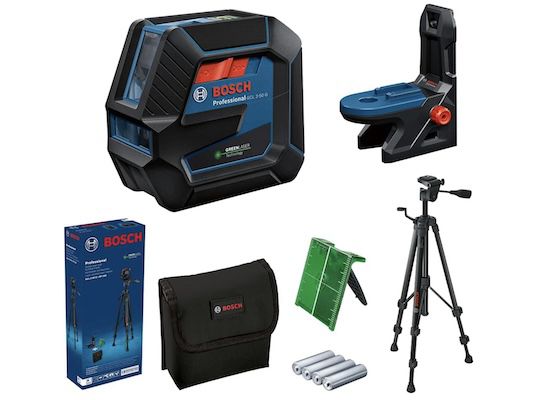 Bosch Professional Kreuzlinienlaser GCL 2 50 G für 178,99€ (statt 240€)