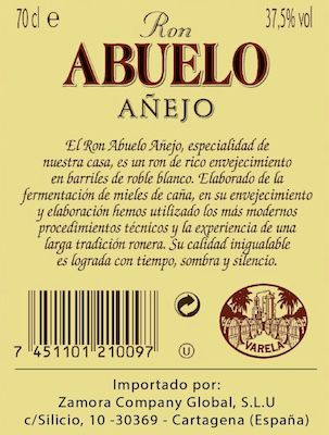 0,7L Abuelo Anejo Reserva Especial Rum 40% Vol. für 13,59€ (statt 19€)