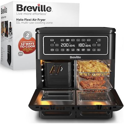 Breville VDF130X Heißluftfritteuse Halo Flexi für 139,99€ (statt 179€)