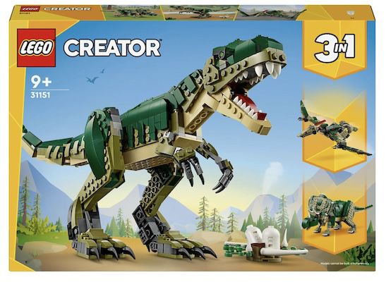 LEGO 31151 Creator 3 in 1 T.Rex Konstruktionsspielzeug für 35,99€ (statt 42€)